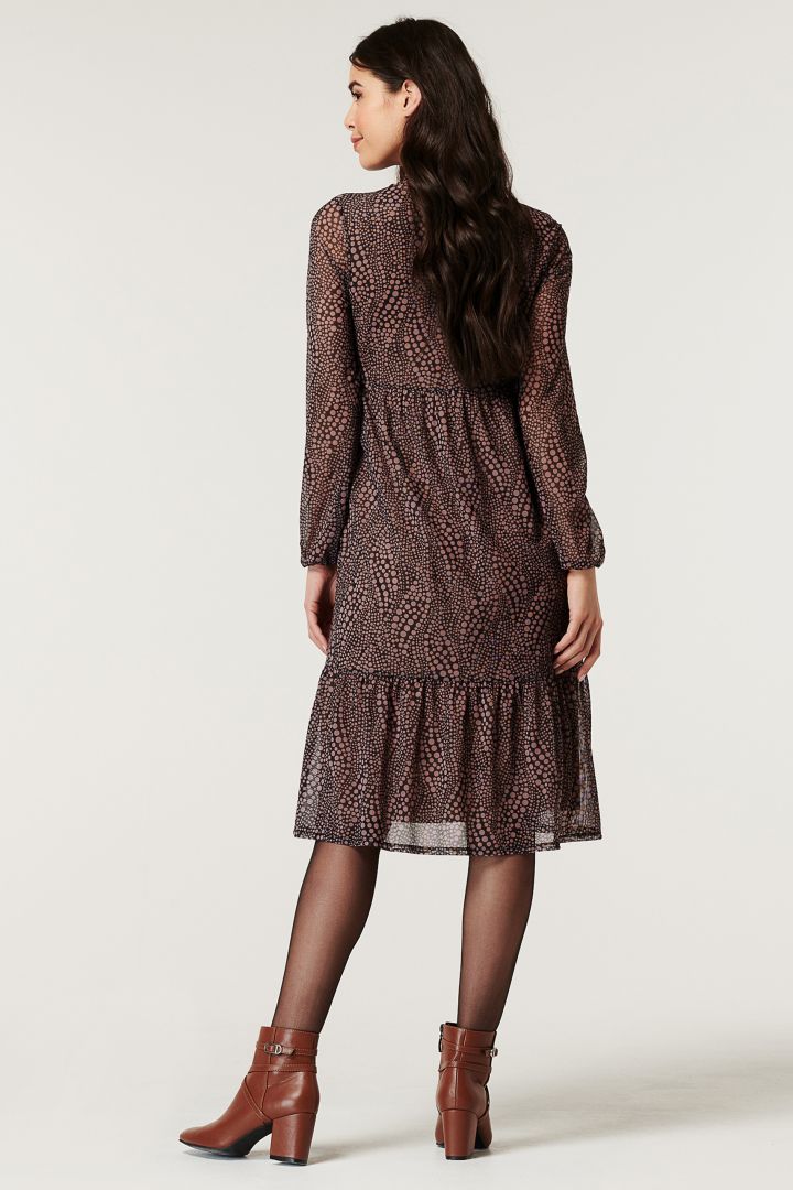 Umstandskleid mit Allover Print