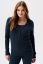 Vorschau: Organic Ripp Umstands- und Stillshirt langarm navy