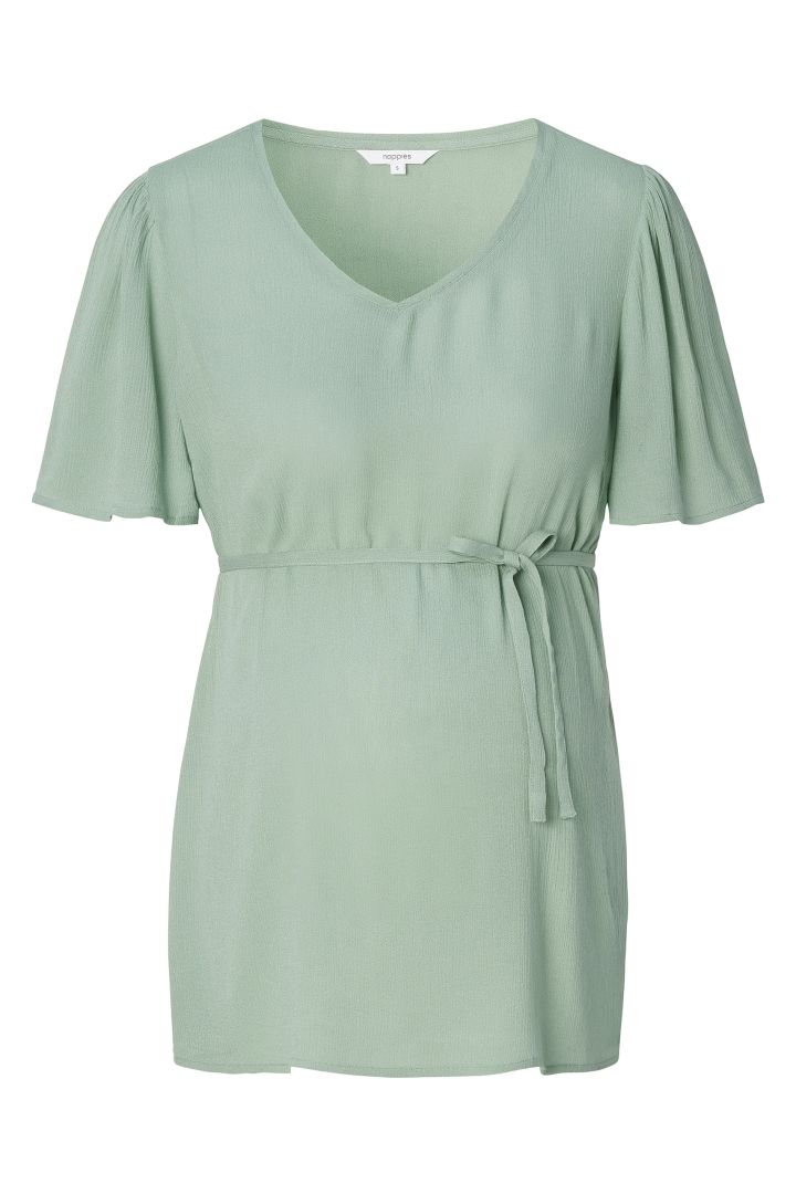 Umstandsbluse salbei