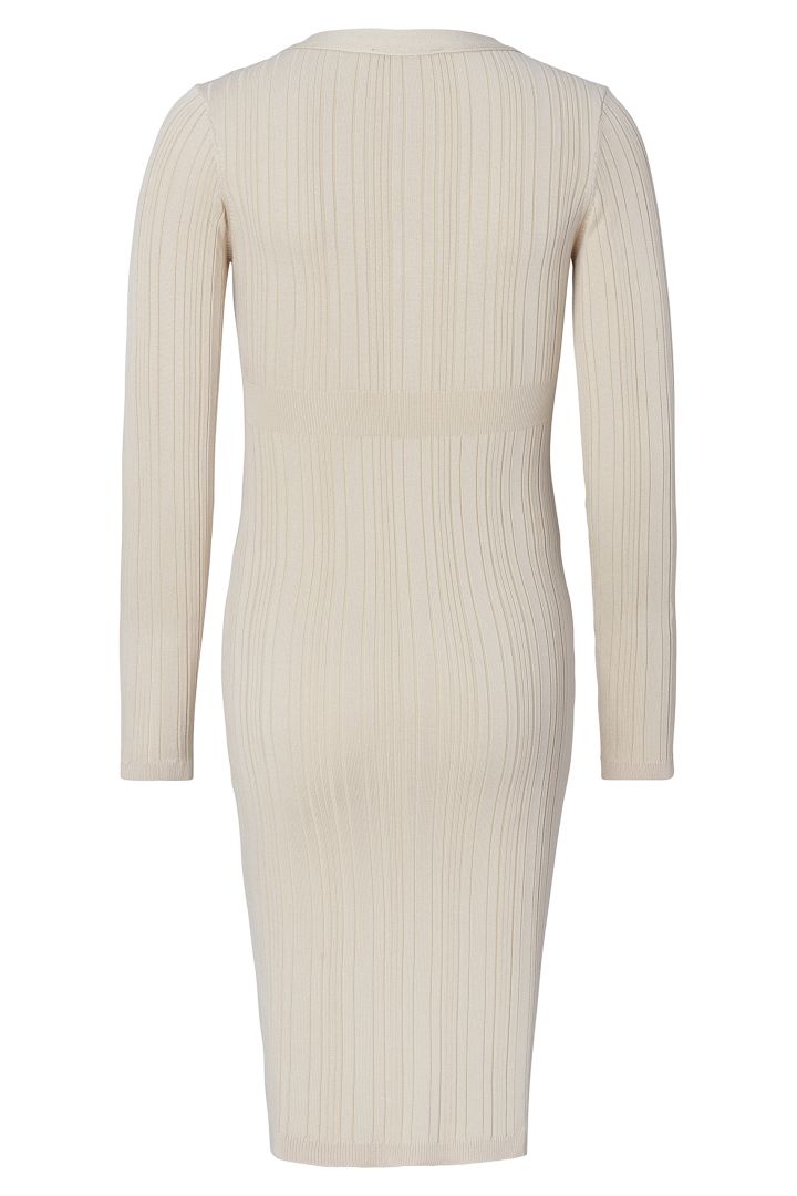 Long Umstandscardigan aus Rippstrick