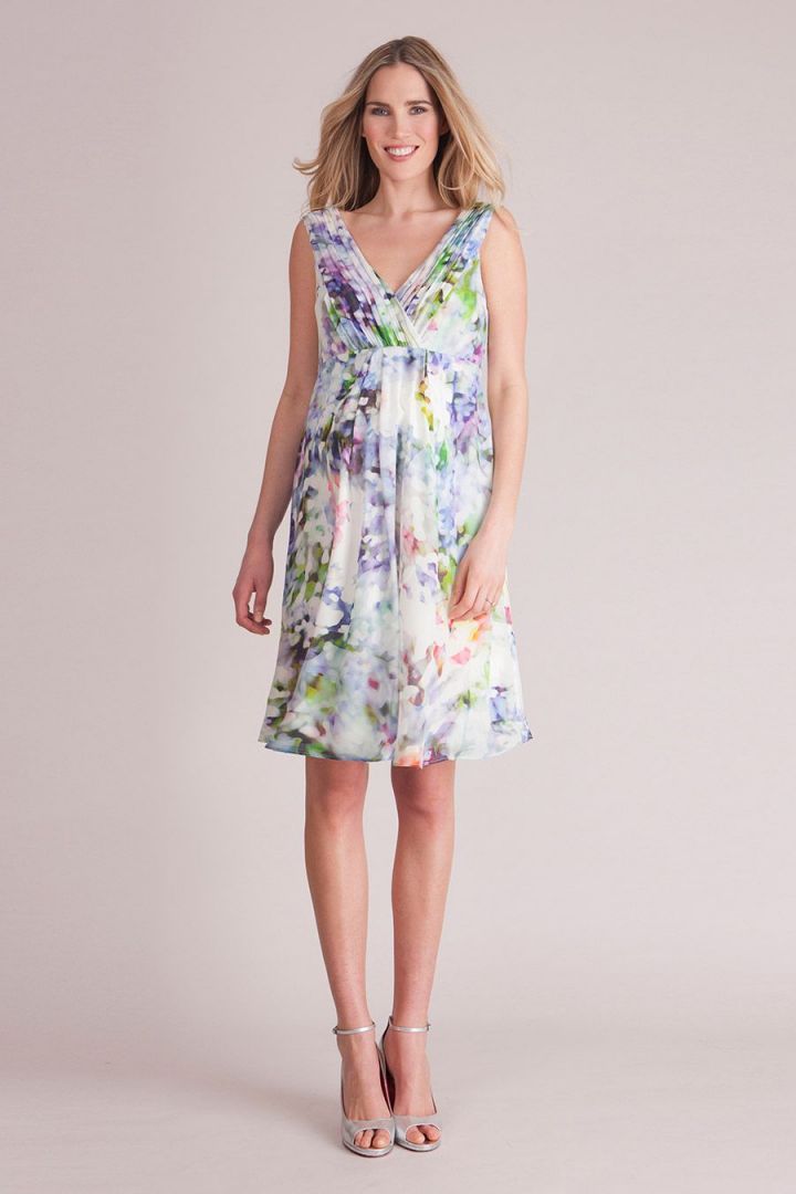 Umstandskleid aus Seide