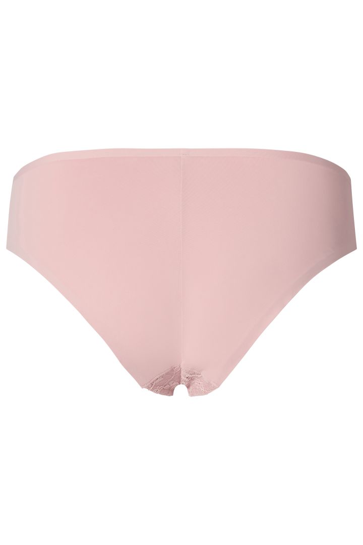 Umstandsslip aus Spitze mauve