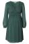 Vorschau: Eco Chiffon Umstandskleid dunkelgrün