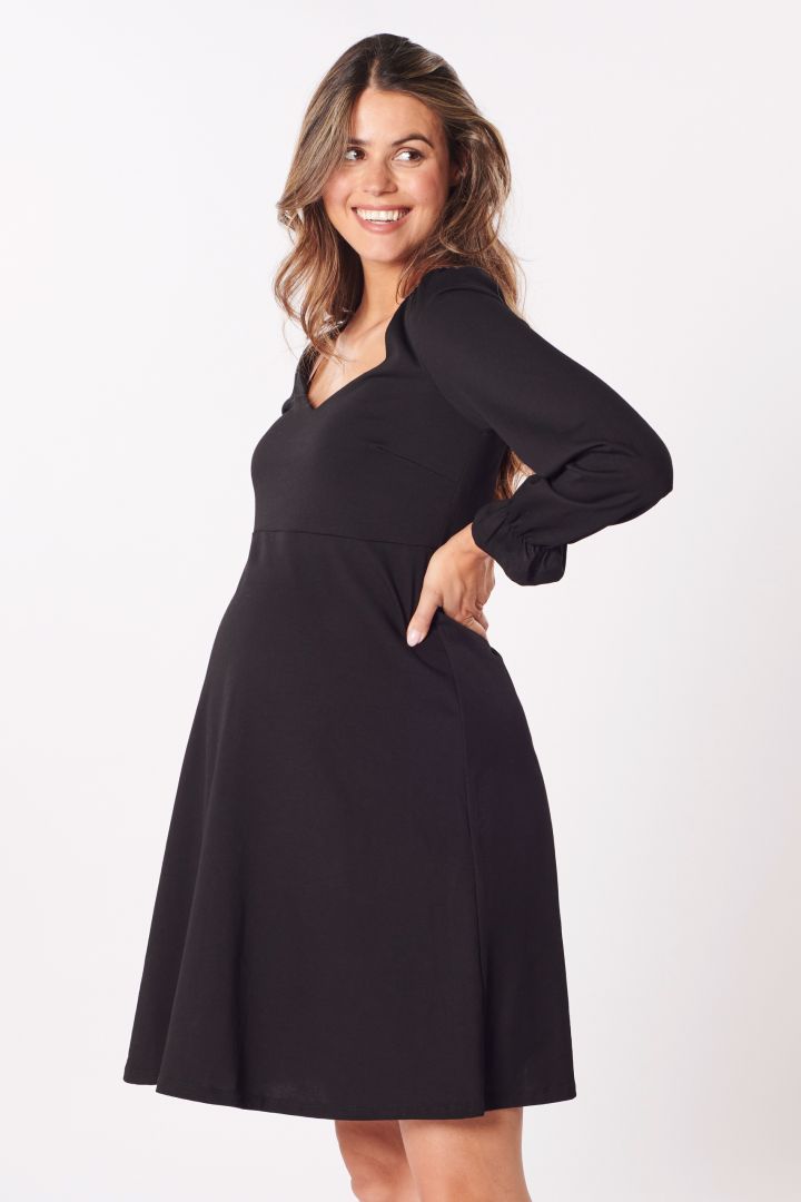 A-Linie Umstandskleid mit Herzausschnitt