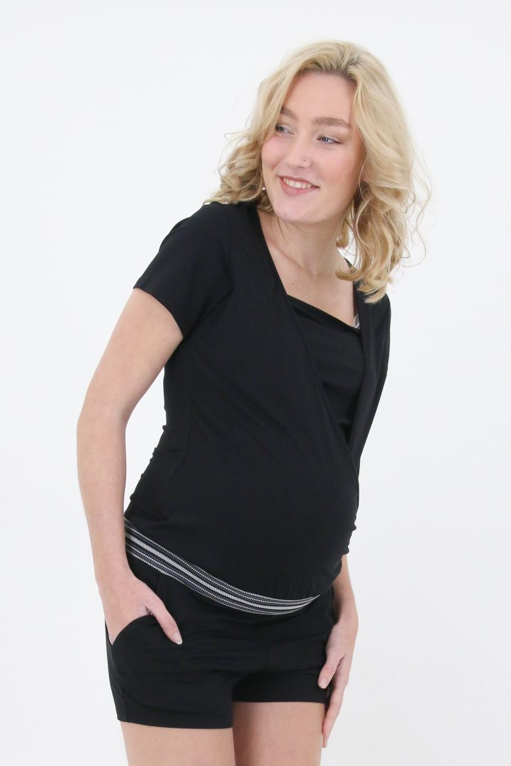 Tencel Maternity and Nursing Playsuit