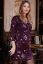 Vorschau: Cross-Over Umstands- und Stillkleid mit Blumen-Print