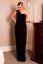 Preview: Festive Maternity dress one shoulder Night Sky