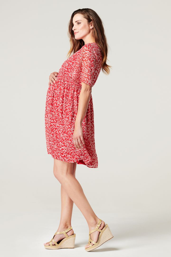 Eco Umstands- und Stillkleid aus Chiffon