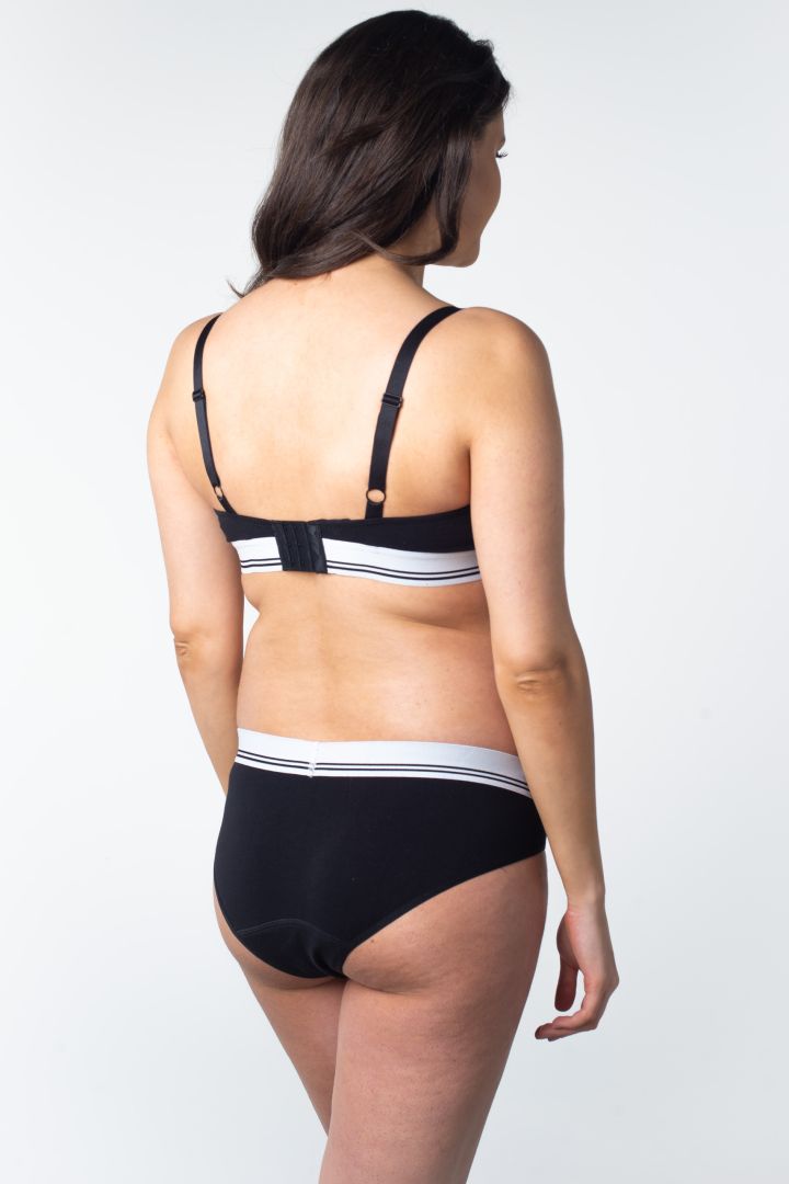 Soft Cup Schwangerschafts- und Still BH schwarz