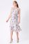 Preview: Maternity and Nursing Pleated Dress with Flower Print