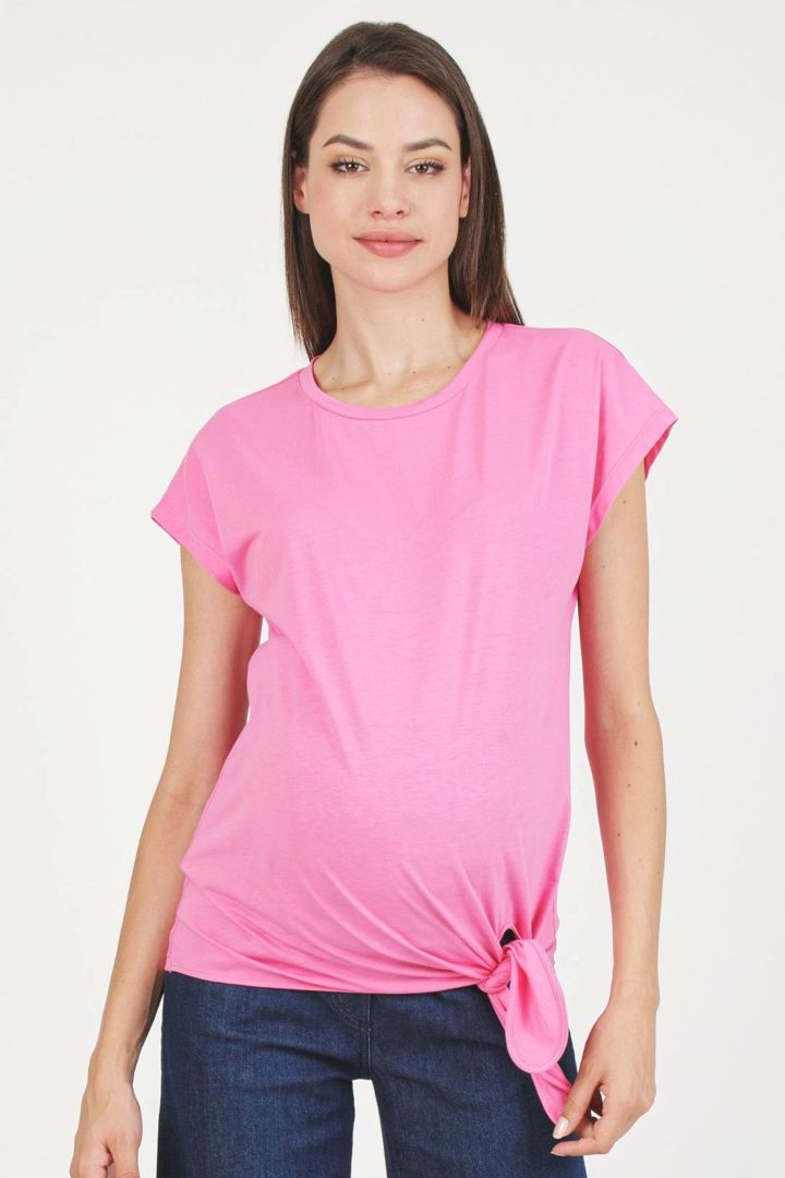 Umstandsshirt zum Knoten berry