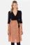 Vorschau: Umstands- und Stillkleid in Wickeloptik mit Herz Print terracotta