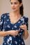 Preview: Maternity and Nursing Dress with Floral Print