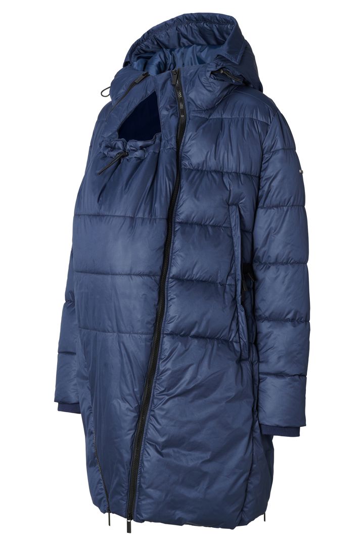 3 in 1 Umstandsjacke und Tragejacke wattiert