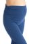 Preview: Organic Foldover Maternity Lounge and Pyjama Trousers blue