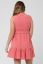 Preview: Maternity and Nursing Dress with Flounces coral
