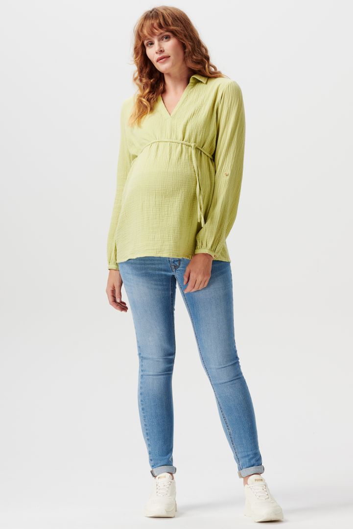 Umstandsjeggings Light Wash