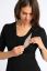 Vorschau: Ecovero Umstands- und Stillkleid mit Post Partum Shaping Top schwarz