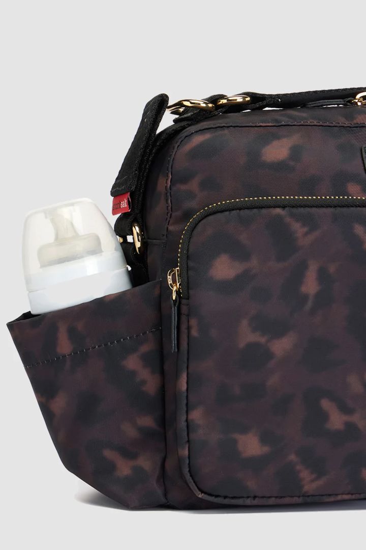 Storksak 2 in 1 Kinderwagen Organizer und Schultertsche mit Leoprint