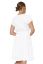 Preview: Organic Maternity and Nursing Dress with Flounces white