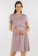 Vorschau: Eco Viskose Umstands- und Stillkleid flieder