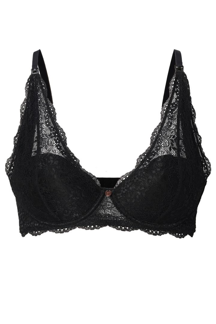 Bügel Still BH aus Spitze schwarz