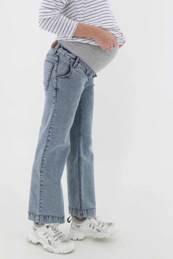Maternity Jeans Ultra Wide Leg