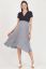 Vorschau: Materialmix Umstands- und Stillkleid Gingham
