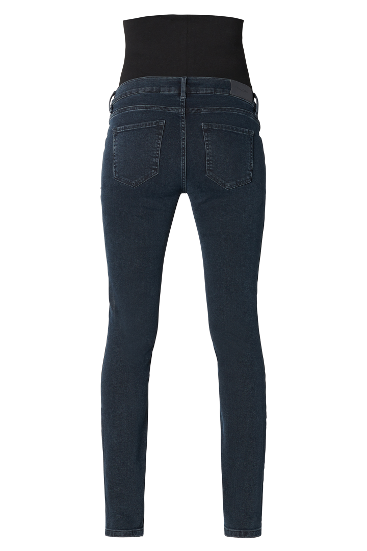 Skinny Umstandsjeans dark denim