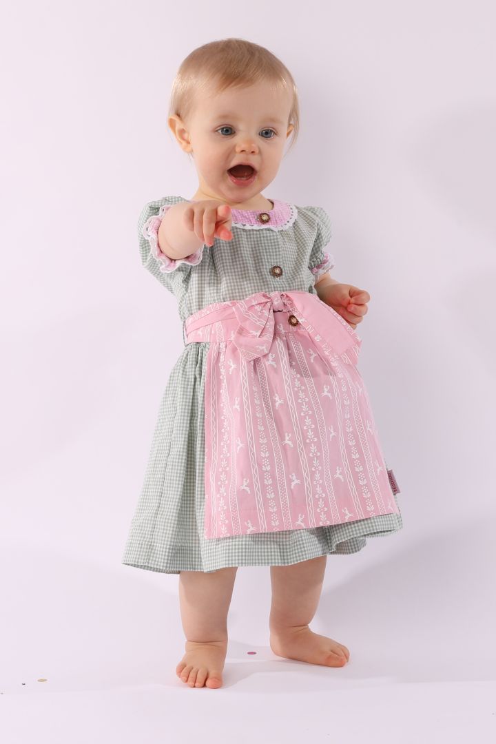 Baby Dirndl mit Schürze