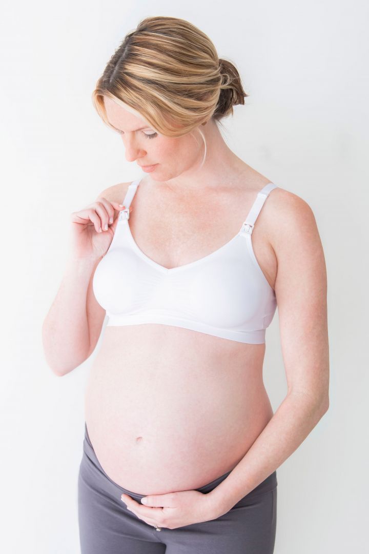 Medela comfort nursing bra white