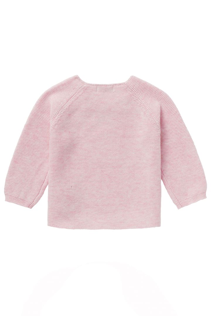 Organic Baby Wickel-Pullover rosa