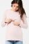 Preview: Maternity and nursing shirt with ribbed structure