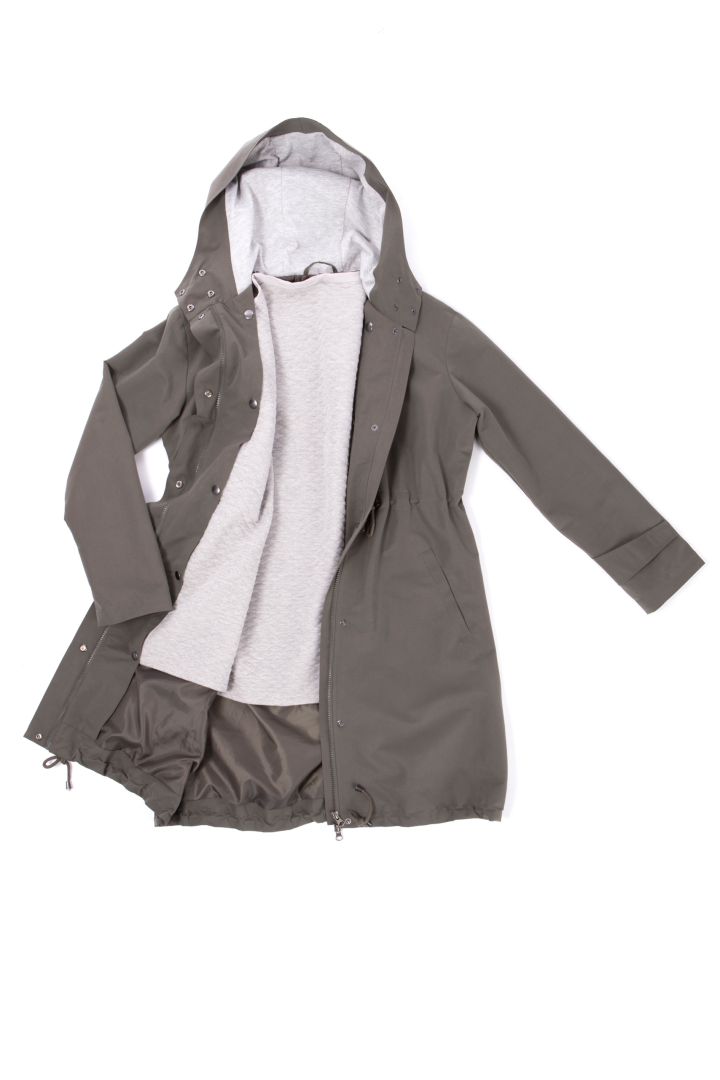 Lightweight Umstandsparka und Tragejacke