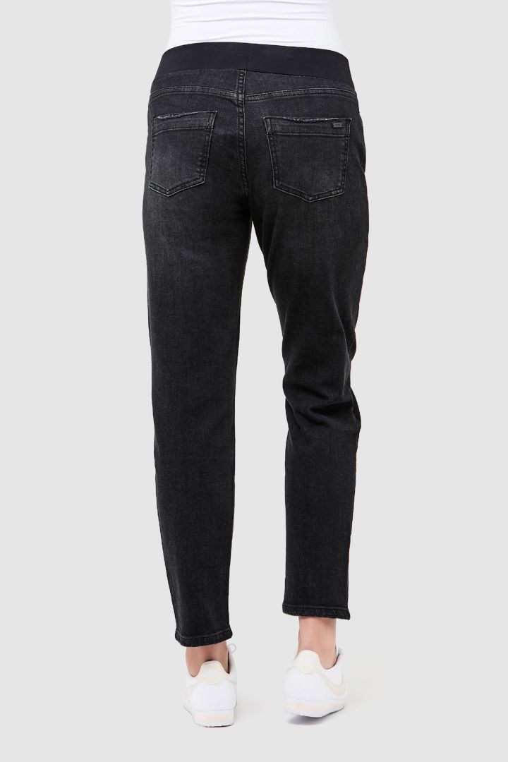 Girlfriend Umstandsjeans schwarz