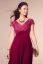 Preview: Maternity Dress with Cache Coeur Neckline berry