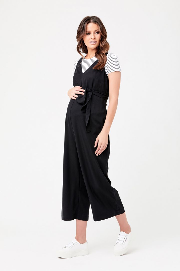 Tencel Umstands-Jumpsuit