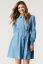 Vorschau: Organic Umstands- und Stillkleid in Denim Optik