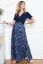 Vorschau: Maxi Umstands- und Stillkleid mit Print