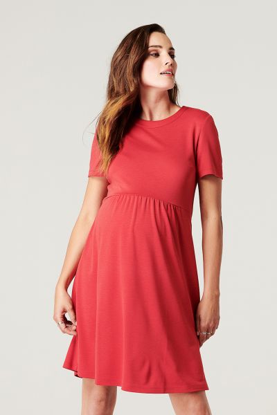 Umstandskleid mit Rundhalsausschnitt