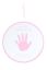 Vorschau: Baby Hand oder Fuß Abdruckset Geschenkdose rosa