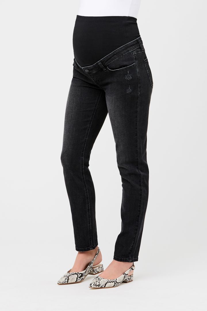 Slim-Fit Maternity Jeans black