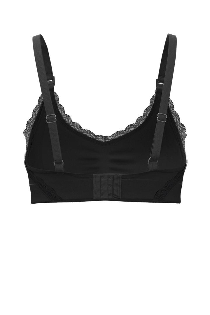 Seamless Still BH mit Spitze schwarz
