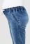 Preview: Denim maternity jogger with drawstring medium wash
