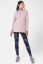 Preview: Maternity and Nursing Sweater with Zip Detail pink