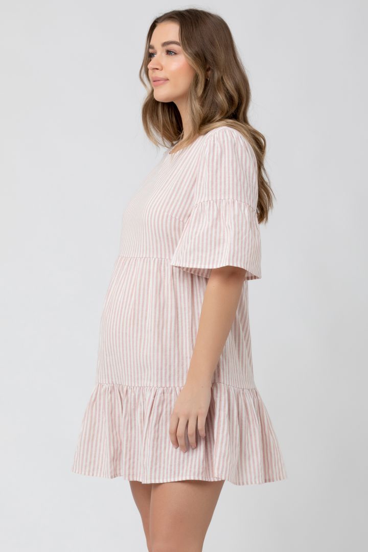 Maternity Dress with Bell Sleeves