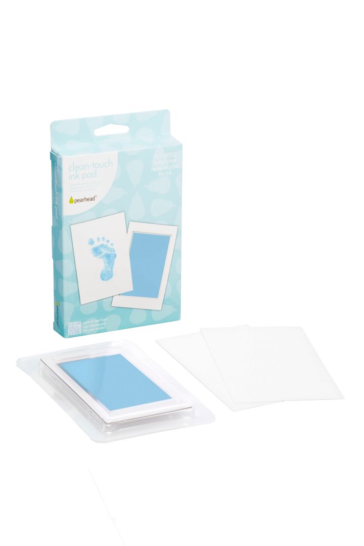 Baby Fußabdruck Set blau