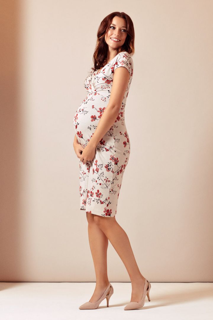 Maternity and nursing dress Cherry Blossom