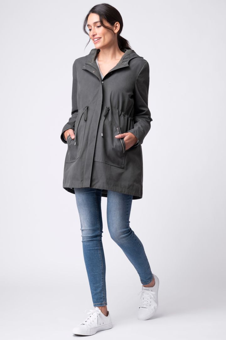 3 in 1 Utility Umstands- und Tragejacke khaki