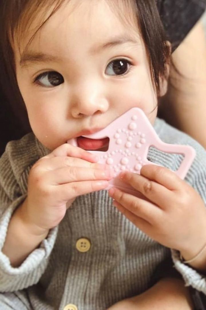 Beißring Tiara rosa